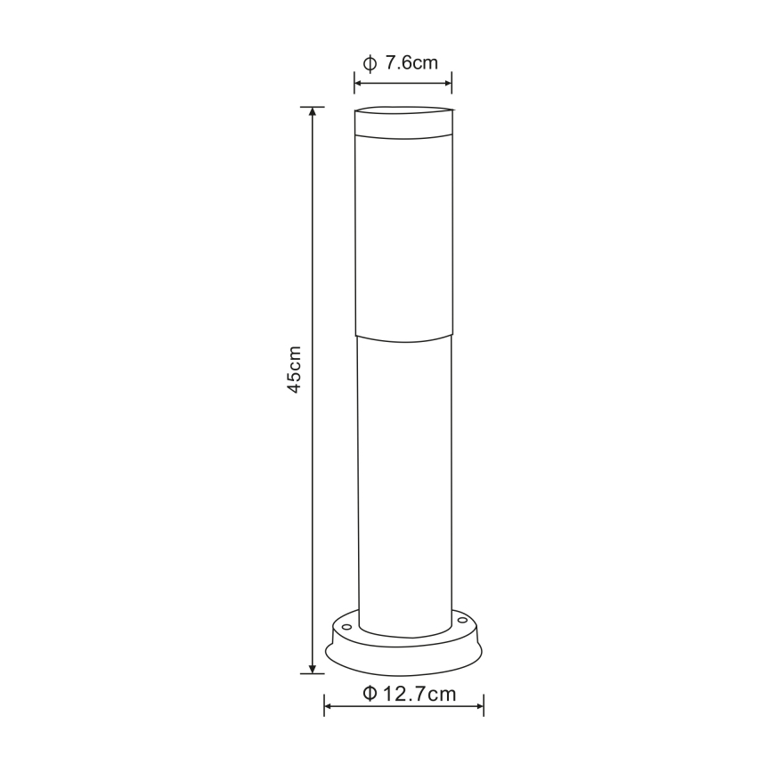 Globo - Външна лампа 1xE27/23W/230V 45 cm IP44