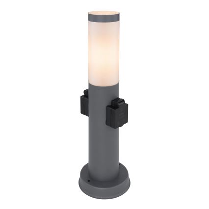 Globo 3158AK - Екстериорна лампа с 2 контакта BOSTON 1xE27/23W/230V IP44