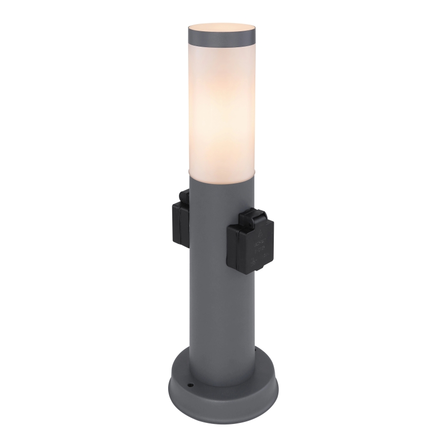 Globo 3158AK - Екстериорна лампа с 2 контакта BOSTON 1xE27/23W/230V IP44