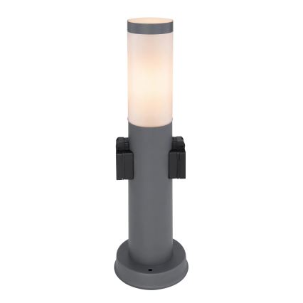 Globo 3158AK - Екстериорна лампа с 2 контакта BOSTON 1xE27/23W/230V IP44