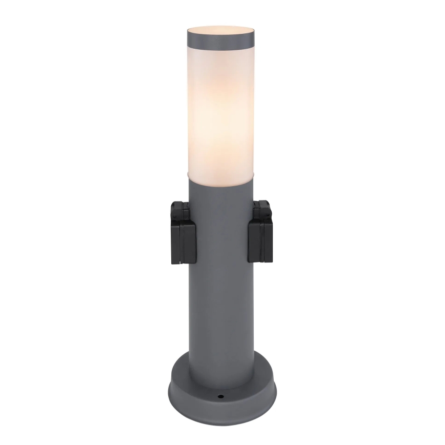 Globo 3158AK - Екстериорна лампа с 2 контакта BOSTON 1xE27/23W/230V IP44