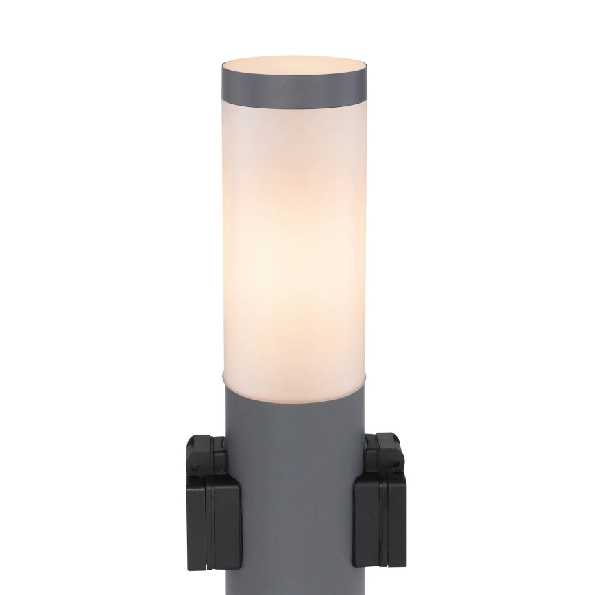 Globo 3158AK - Екстериорна лампа с 2 контакта BOSTON 1xE27/23W/230V IP44