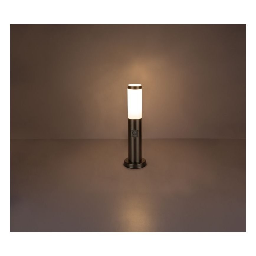 Globo - Екстериорна лампа със сензор 1xE27/60W/230V IP44