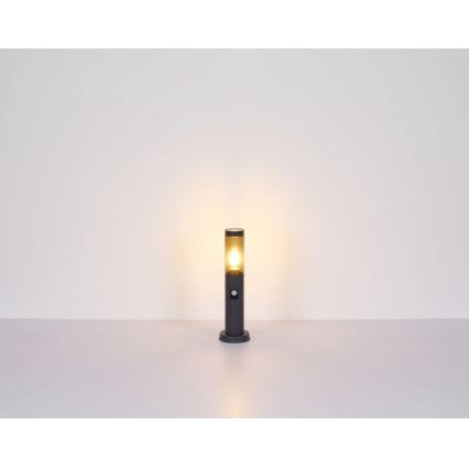 Globo - Екстериорна лампа със сензор 1xE27/15W/230V 45 см IP44