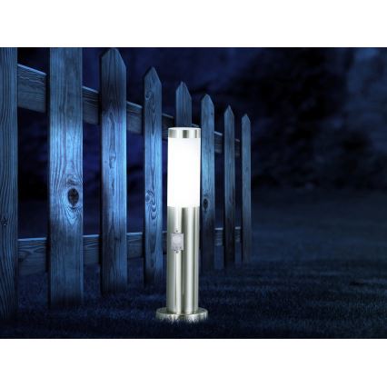 Globo - LED външна лампа със сензор 1xE27/8,8W/230V IP44