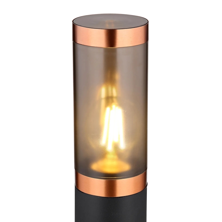 Globo - Екстериорна лампа 1xE27/23W/230V IP44 110 см черен/меден