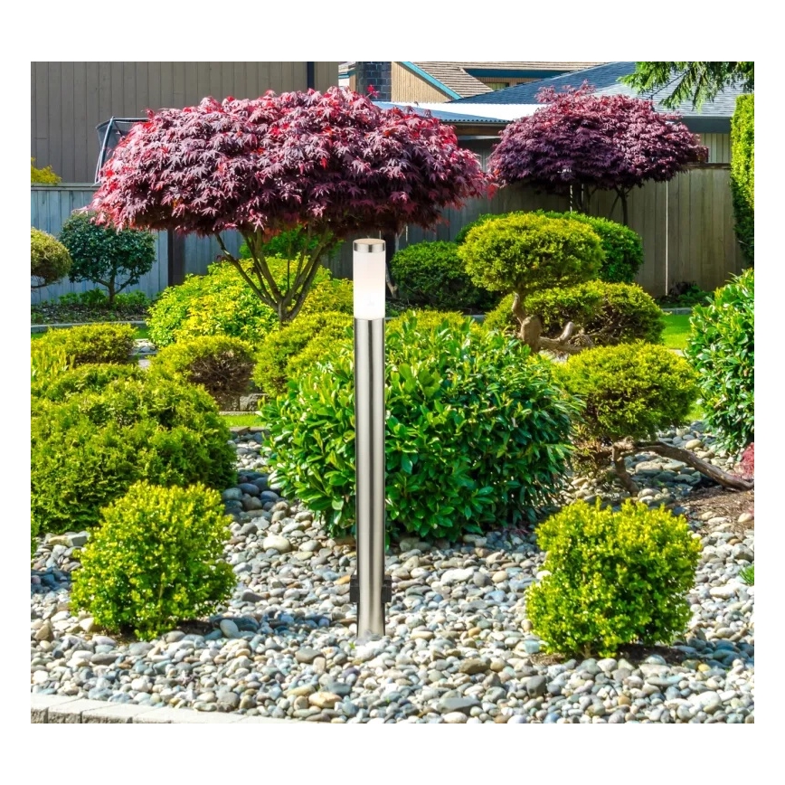 Globo 3159KLED - LED външна лампа с вграден контакт BOSTON LED/9W/230V IP44 110 cm