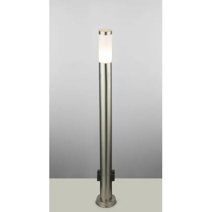 Globo 3159KLED - LED външна лампа с вграден контакт BOSTON LED/9W/230V IP44 110 cm