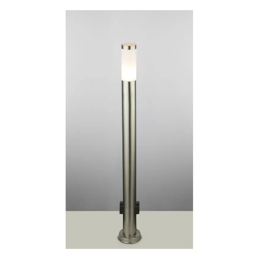 Globo 3159KLED - LED външна лампа с вграден контакт BOSTON LED/9W/230V IP44 110 cm