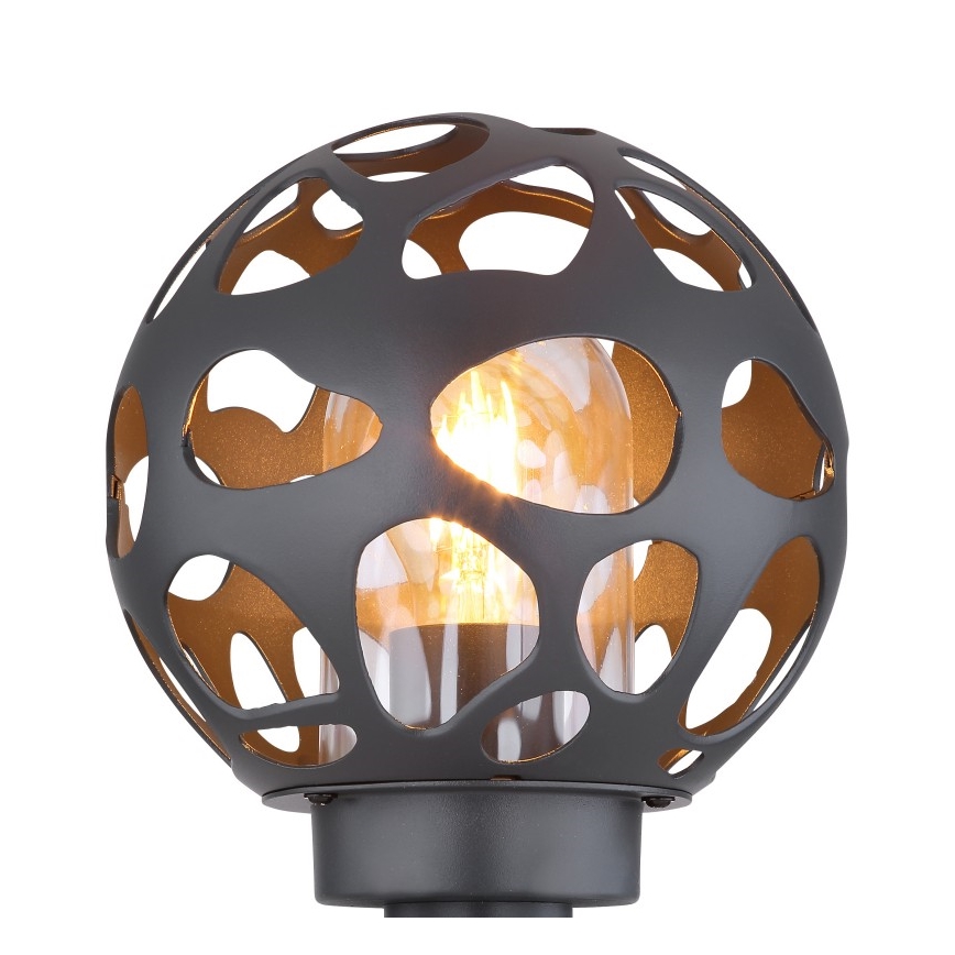 Globo - Екстериорна лампа със сензор 1xE27/15W/230V IP44