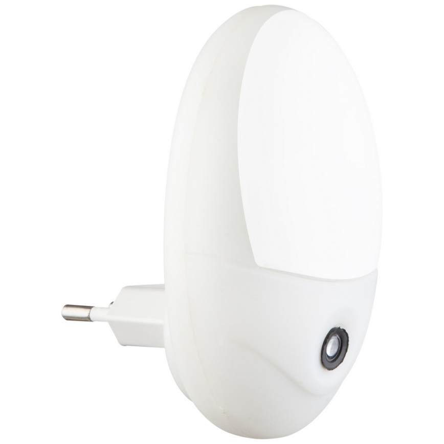 Globo - LED Контакт с ориентировъчна светлина със сензор 4xLED/0,6W/230V 6500K