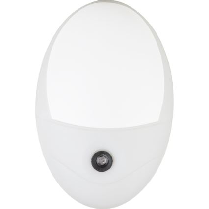 Globo - LED Контакт с ориентировъчна светлина със сензор 4xLED/0,6W/230V 6500K