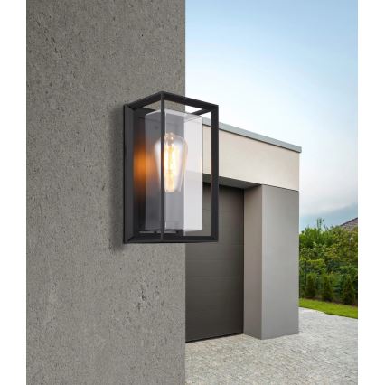 Globo - Екстериорен аплик 1xE27/60W/230V IP44 черен