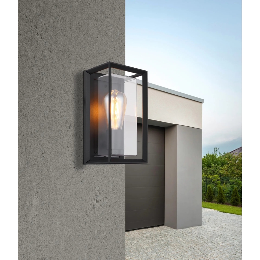 Globo - Екстериорен аплик 1xE27/60W/230V IP44 черен