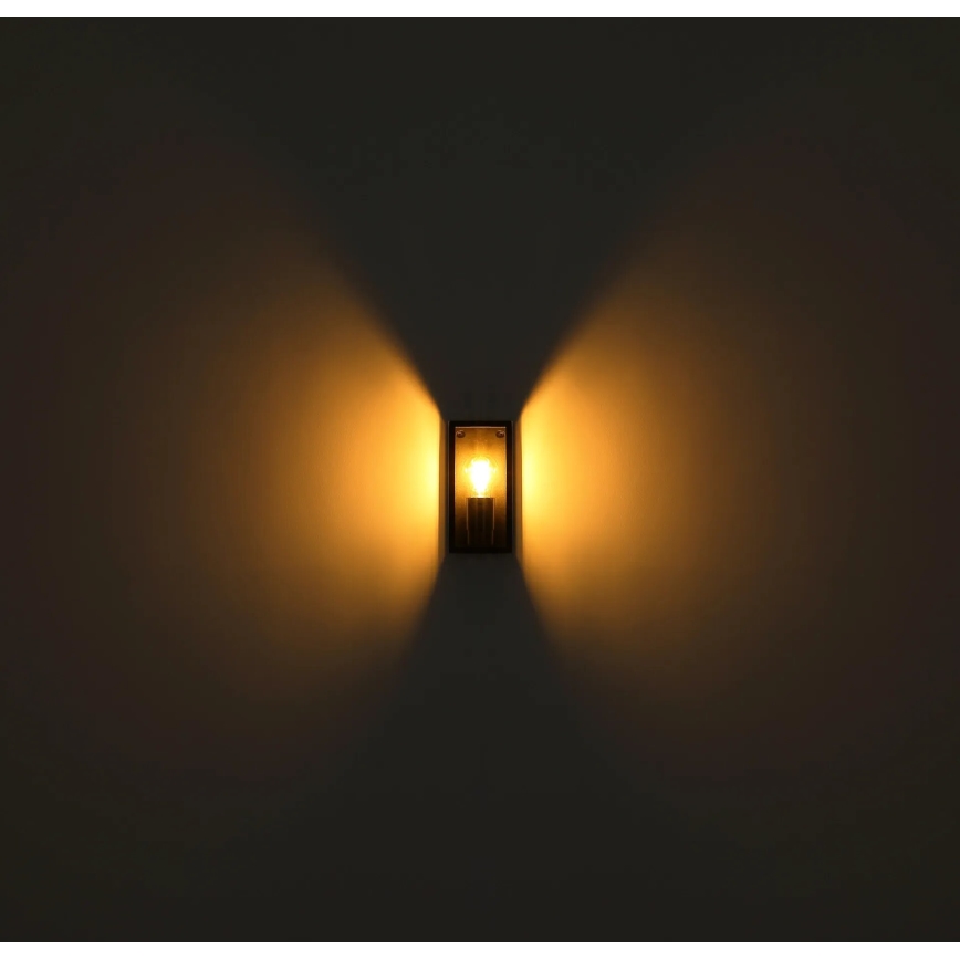 Globo - Екстериорен аплик 1xE27/60W/230V IP44 черен