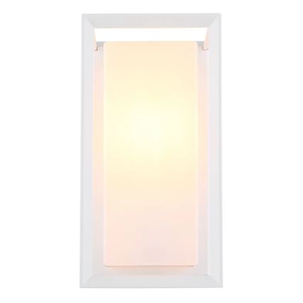 Globo - Екстериорен аплик 1xE27/60W/230V IP44 бял