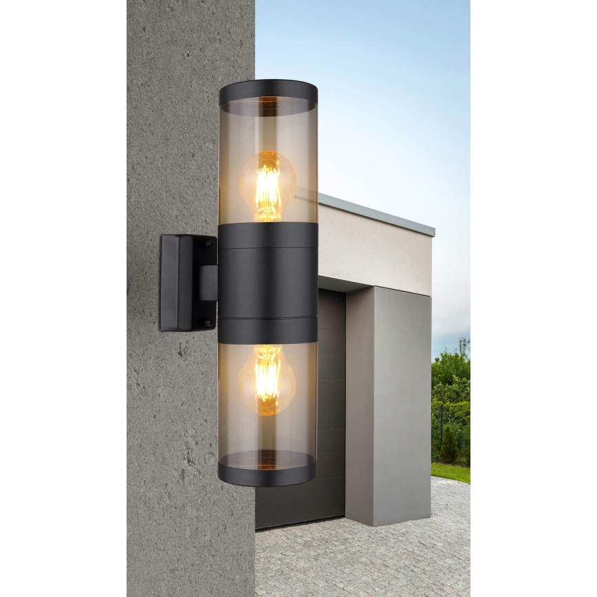 Globo - Екстериорен аплик 2xE27/60W/230V IP44