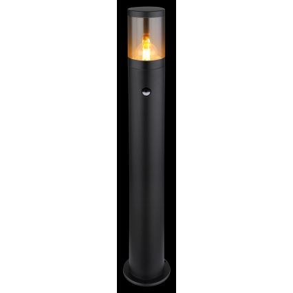 Globo - Екстериорна лампа със сензор 1xE27/60W/230V 80 см IP44