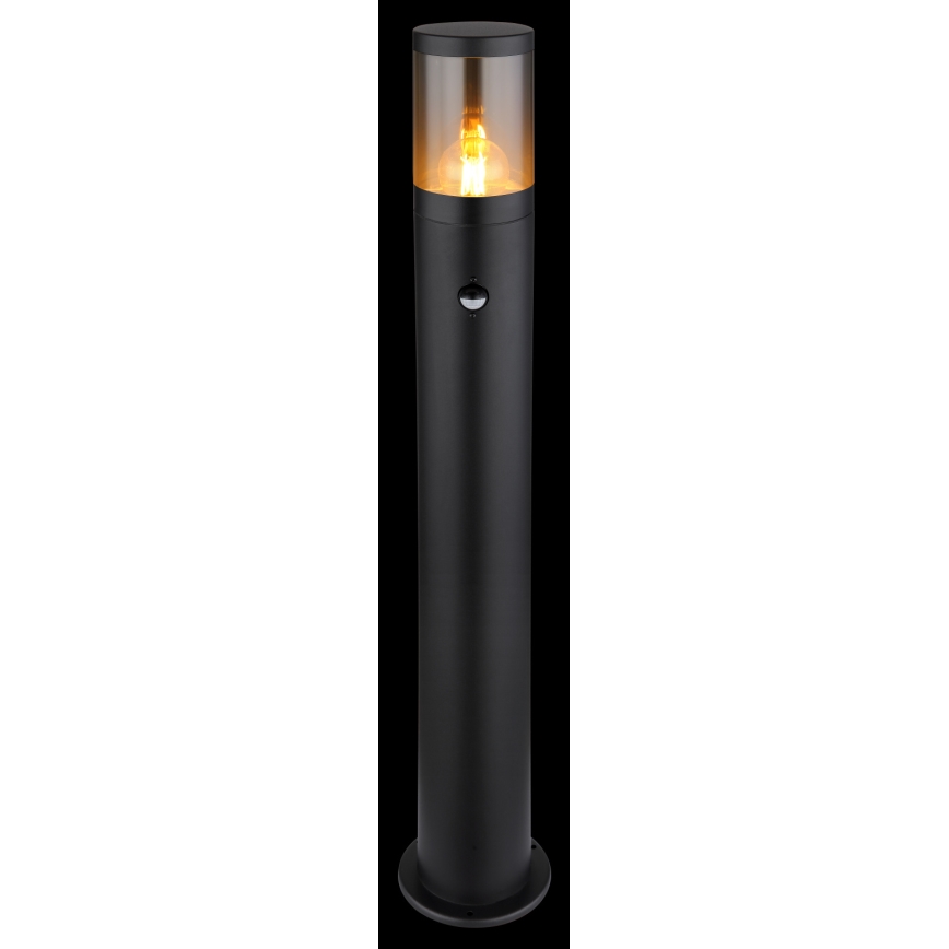 Globo - Екстериорна лампа със сензор 1xE27/60W/230V 80 см IP44