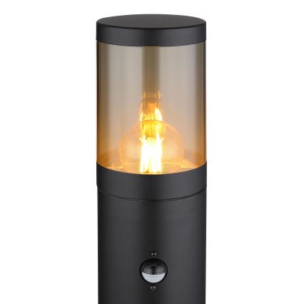 Globo - Екстериорна лампа със сензор 1xE27/60W/230V 80 см IP44