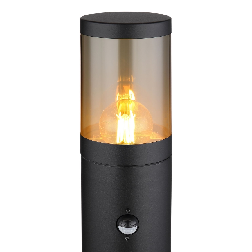 Globo - Екстериорна лампа със сензор 1xE27/60W/230V 80 см IP44