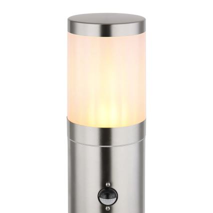 Globo - Екстериорна лампа със сензор 1xE27/60W/230V 80 см