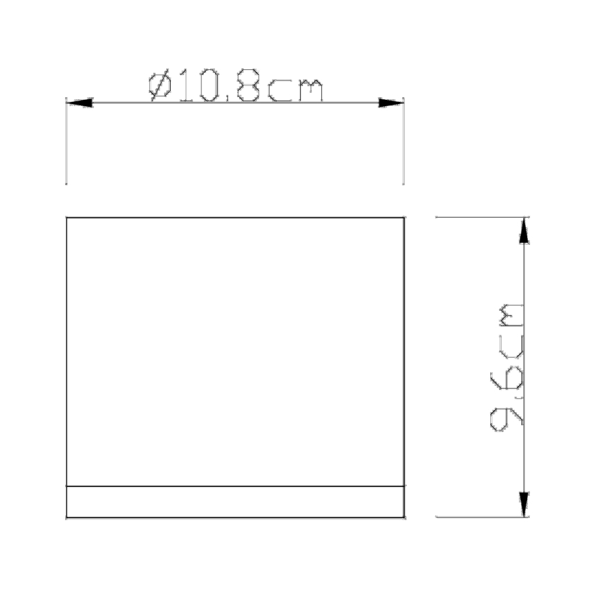 Globo - Екстериорна лампа за таван 1xGX53/11W/230V IP44