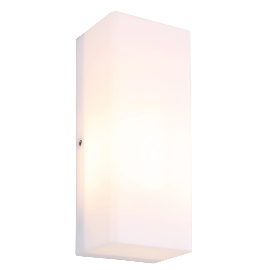 Globo - Външно стенно осветително тяло 1xE27/15W/230V IP44 бяло
