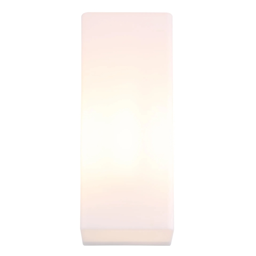 Globo - Външно стенно осветително тяло 1xE27/15W/230V IP44 бяло