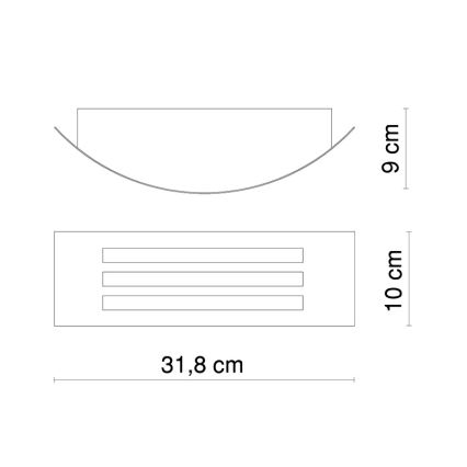 Globo - LED Външна осветление 1xE27/20W/230V IP44