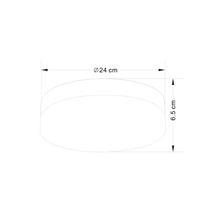 Globo - Лампа за баня 2xE27/40W/230V Ø 24 см IP44