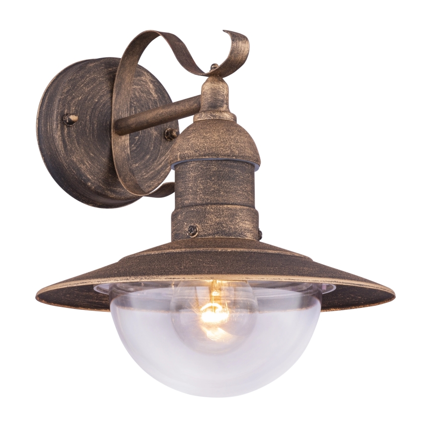 Globo - Външна стенна лампа 1xE27/23W/230V IP44