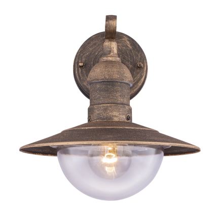 Globo - Външна стенна лампа 1xE27/23W/230V IP44