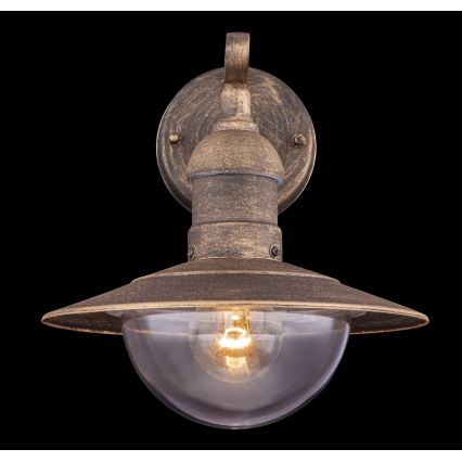 Globo - Външна стенна лампа 1xE27/23W/230V IP44