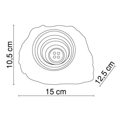 Globo - LED Декоративен соларен лампа 4xLED/0,06W/1,2V IP44 200 mAh