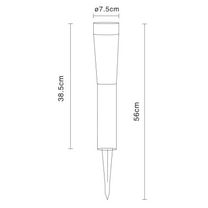 Globo 3303 - Соларно LED осветление SOLAR 2xLED/0,06W/3V 600 mAh