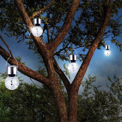 Globo 33056 - Соларна лампа 1xLED/0,06W/3,2V IP44 400 mAh
