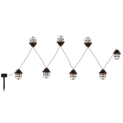 Globo - LED Соларен декоративна лампа 8xLED/3,2V IP44 200 mAh