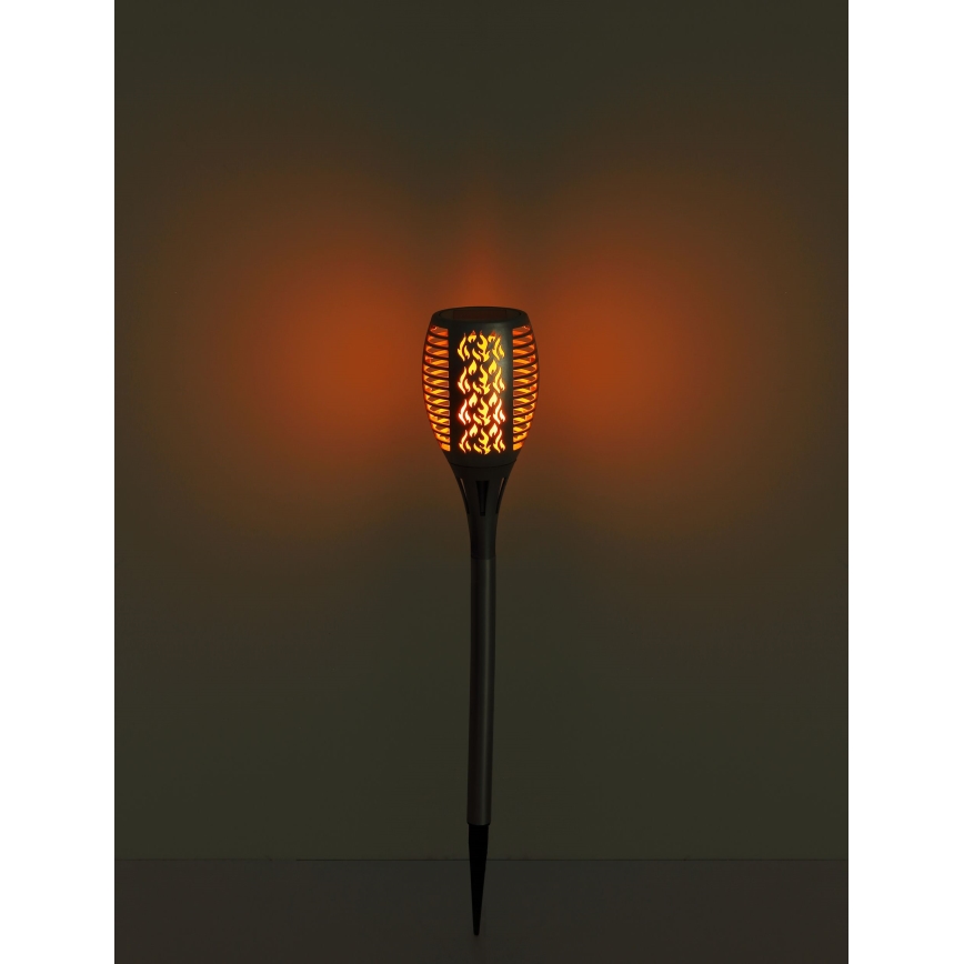 Globo - LED Соларна лампа LED/3,6W/3V 1800K IP44 лъскав хром