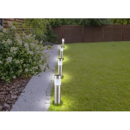 Globo - К-кт 4x LED Соларна лампа LED/0,07W/3V IP44 600 mAh