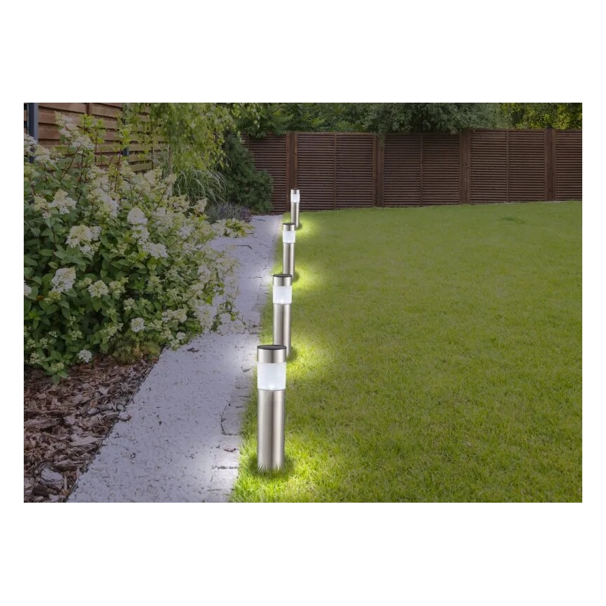 Globo - К-кт 4x LED Соларна лампа LED/0,07W/3V IP44 600 mAh