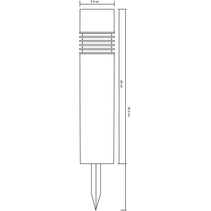 Globo - К-кт 4x LED Соларна лампа LED/0,06W/3,2V IP44