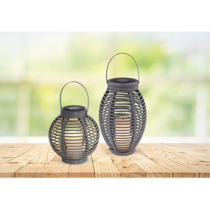 Globo - LED Соларна лампа LED/0,06W/3,2V IP44 ратан