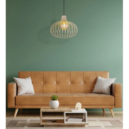 Globo - Висяща лампа на кабел 1xE27/40W/230V бежова