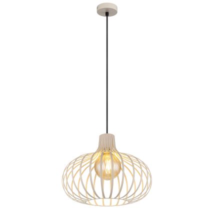 Globo - Висяща лампа на кабел 1xE27/40W/230V бежова