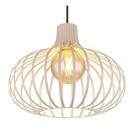 Globo - Висяща лампа на кабел 1xE27/40W/230V бежова