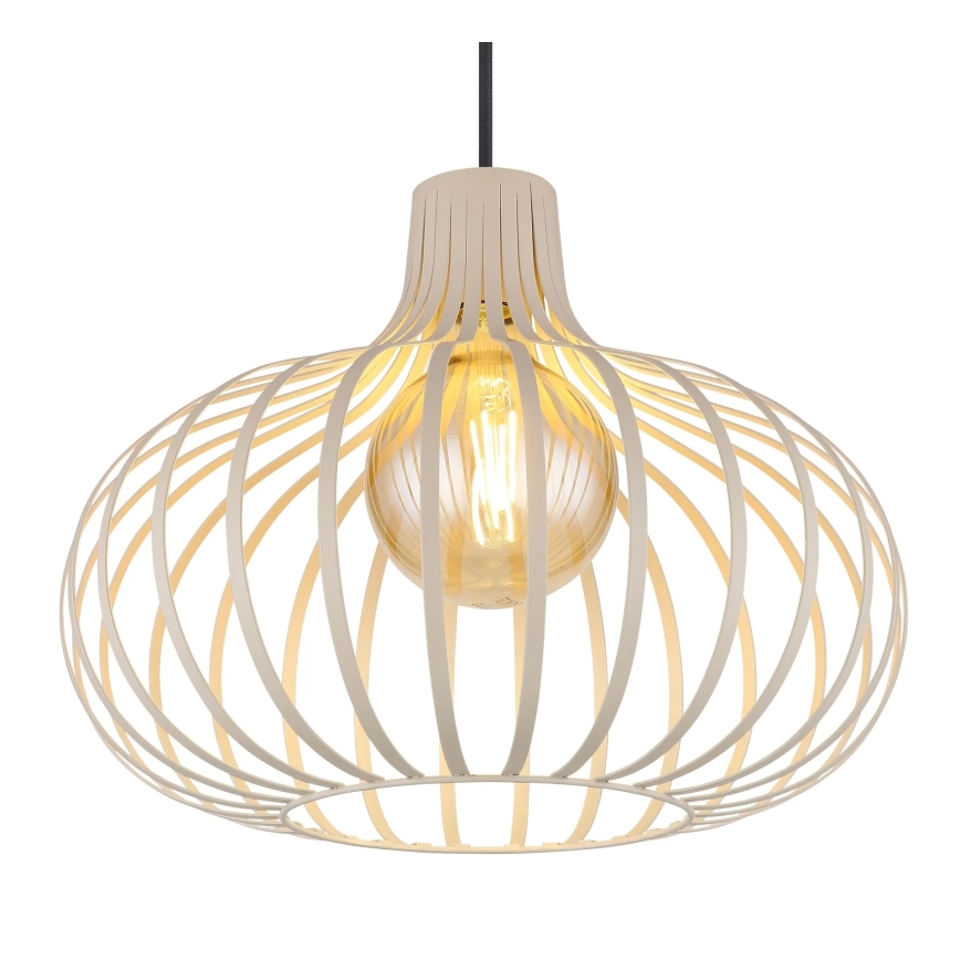 Globo - Висяща лампа на кабел 1xE27/40W/230V бежова
