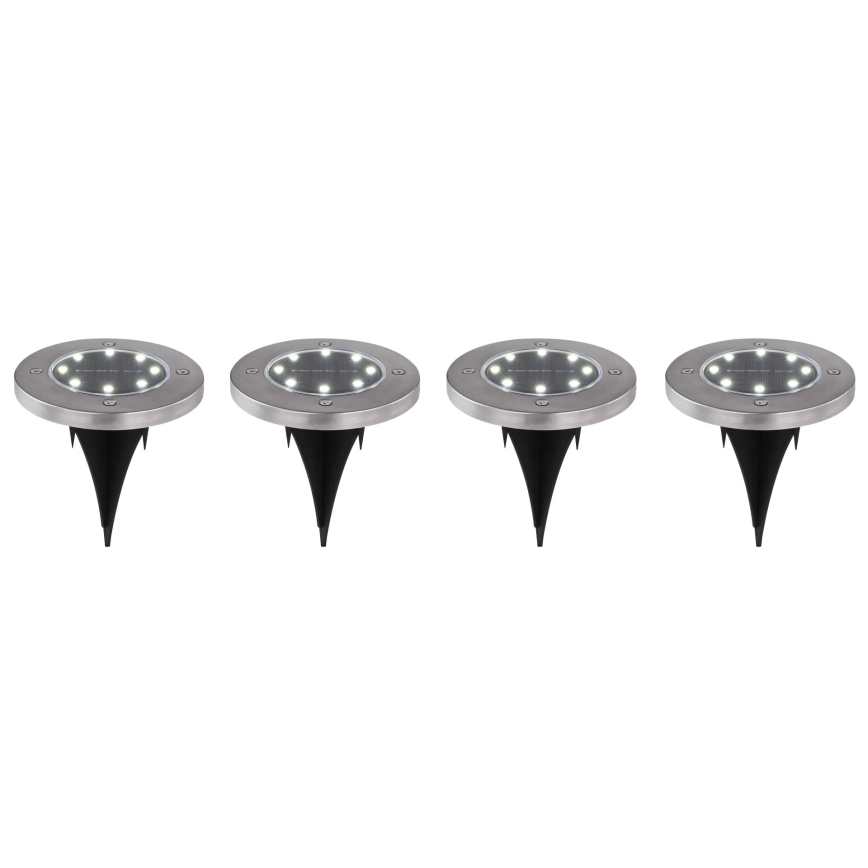 Globo - К-кт 4x LED Соларна лампа LED/0,1W/3V IP44 300 mAh