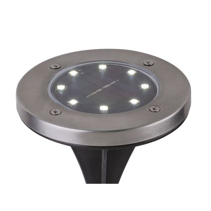 Globo - К-кт 2x LED Соларна лампа LED/0,8W/3V IP44 300 mAh