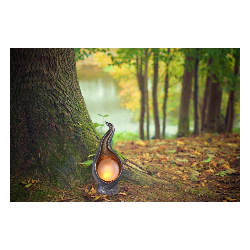 Globo - LED Соларна лампа LED/2,16W/3V 3000K IP44 сребрист